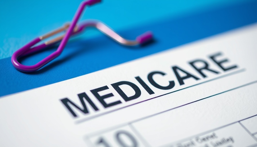 Close-up of Medicare document with paperclip, emphasizing prior authorization in traditional Medicare.