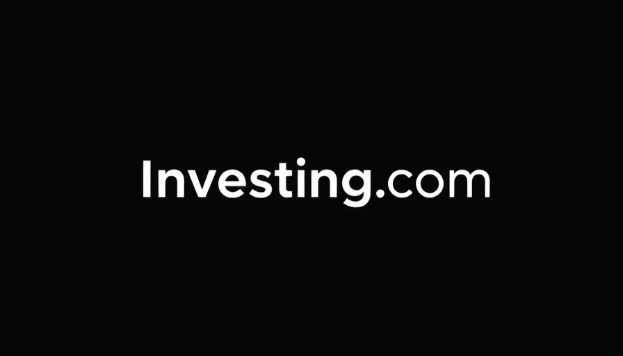 Investing.com logo featuring yellow line on black background.