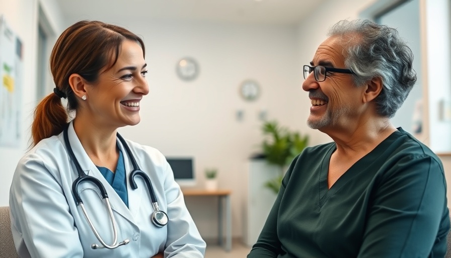 Friendly healthcare consultation in alternative health care Muskegon clinic.