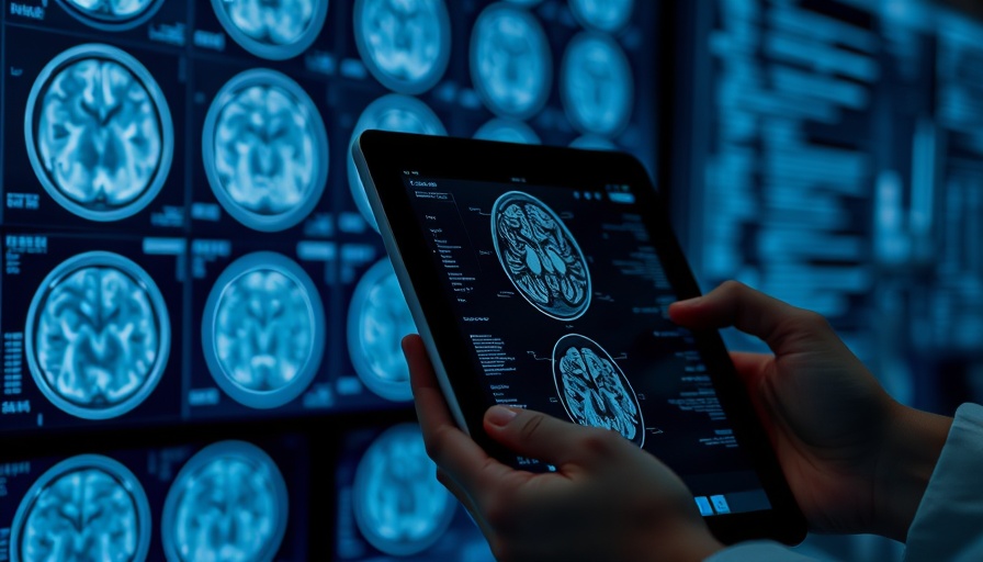 Close-up of MRI brain scans, Alzheimer's research focus.