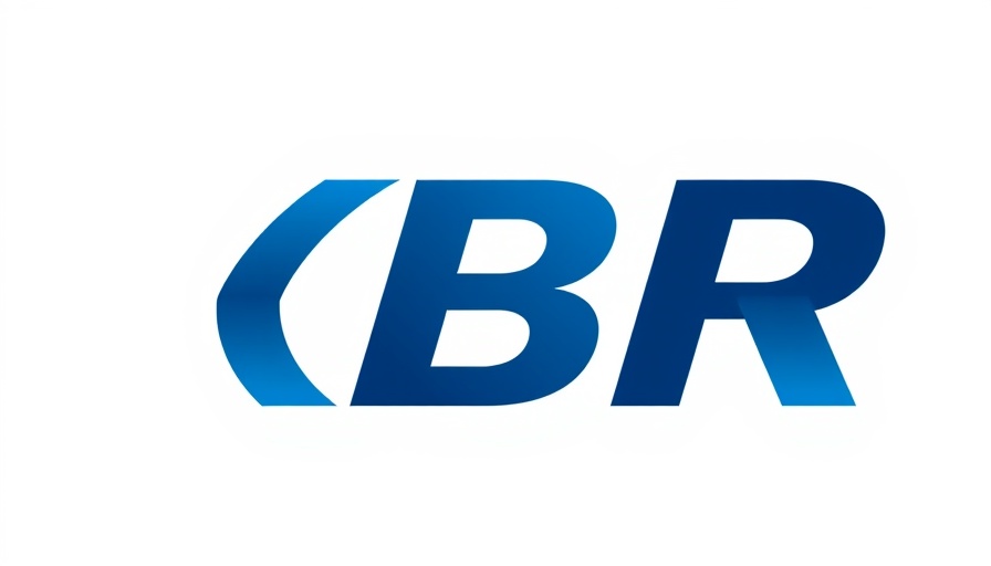 Abstract BR logo symbolizing market potential.