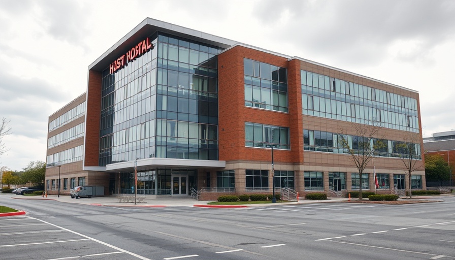 Holzer Medical Center Jackson exterior with modern design and parking.