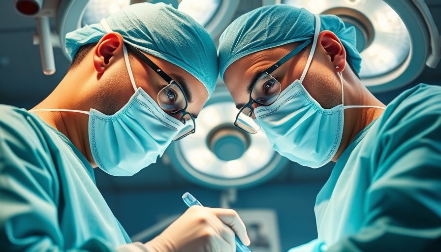 Focused surgeons performing surgery, ensuring Medicare inpatient procedure safeguards.