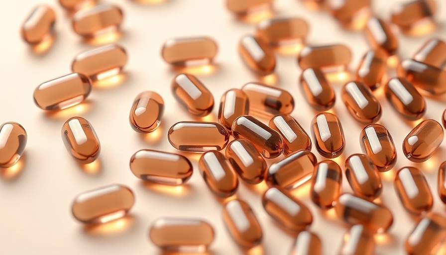 Omega-3 for Alzheimer's risk; capsules on light surface.