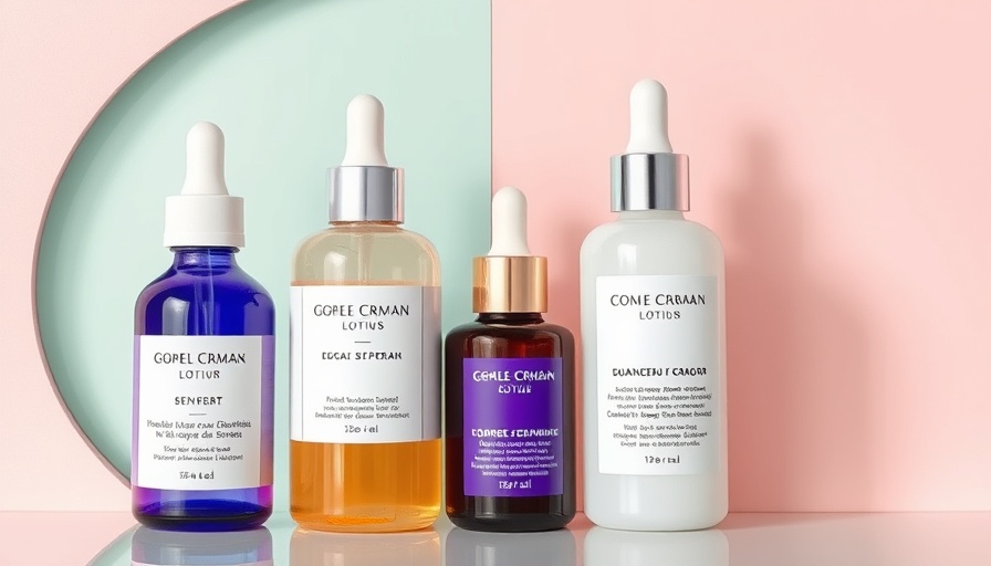 Top face washes for acne-prone skin, contrasting display.
