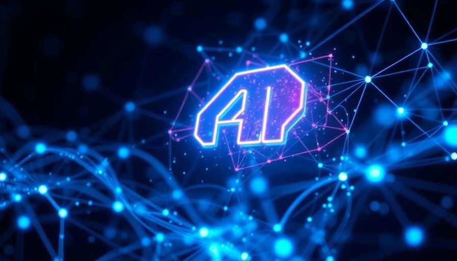 Futuristic AI concept for Artificial Intelligence Stock for Retirement planning.
