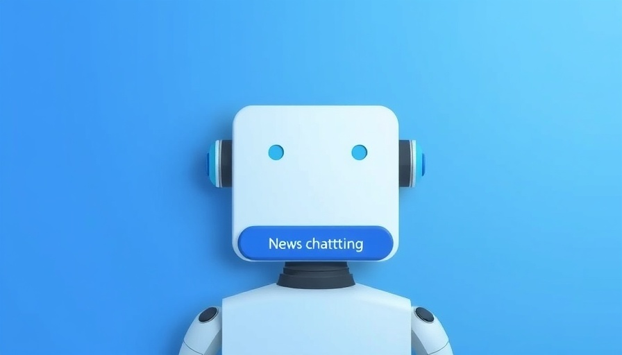 AI news understanding graphic with blue and white theme.
