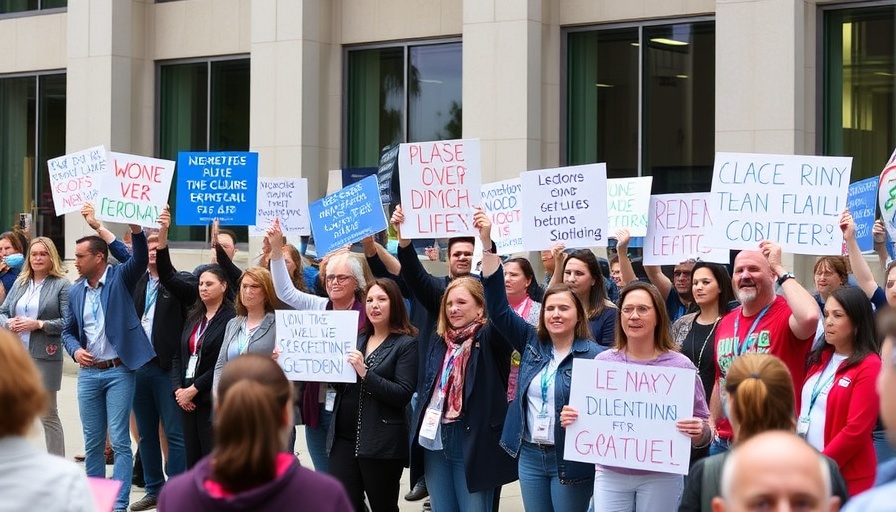 CDC staffers rally in support of senior officials who resigned in protest