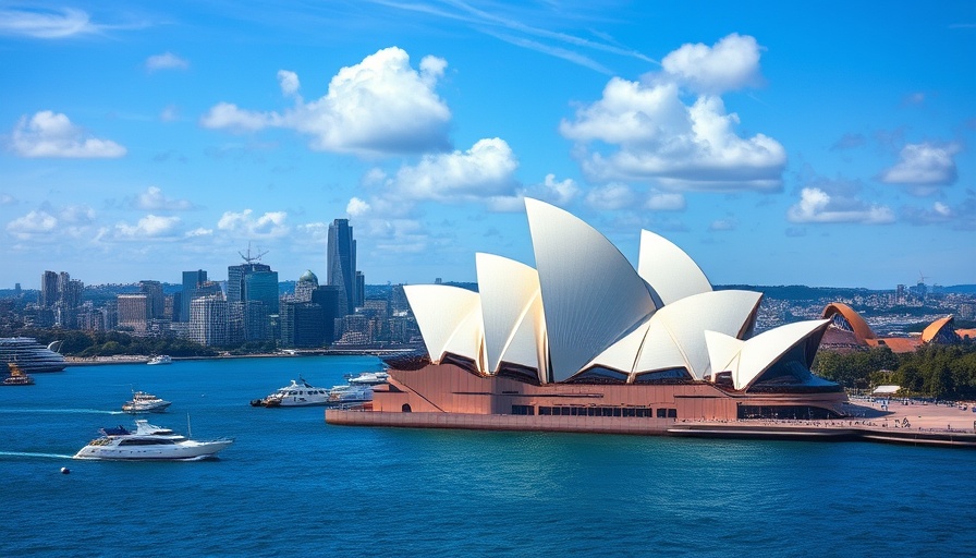 Sydney Opera House with harbor backdrop, linked to mandatory code of conduct for health insurers.