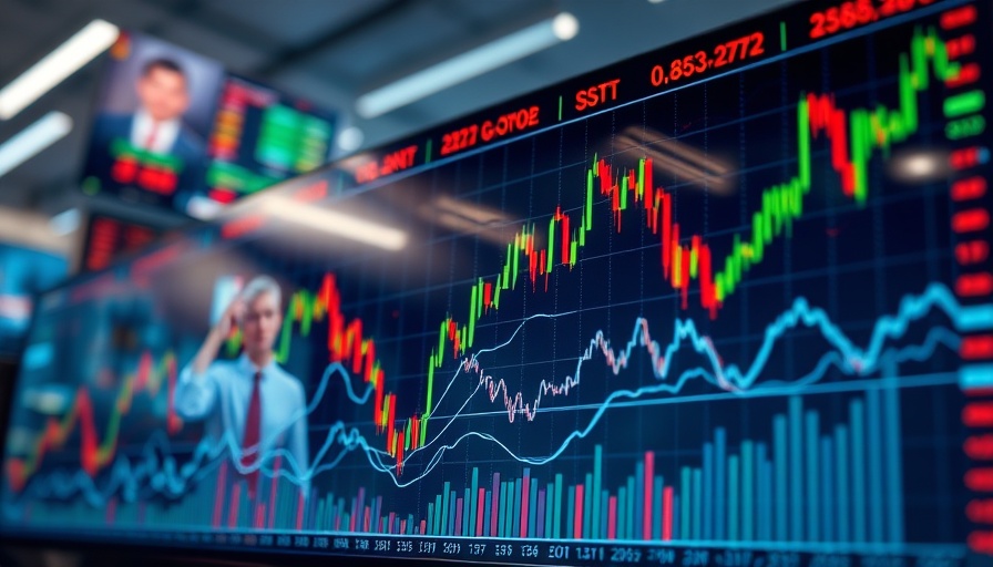 Stock market fluctuation depicting Trump Federal Reserve market impact.