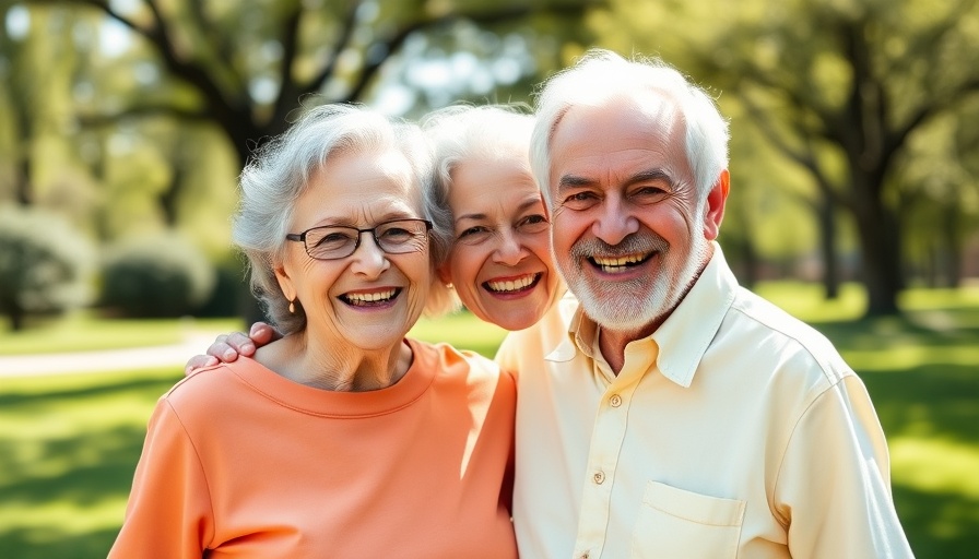 Senior couple enjoying a sunny day, representing senior care solutions Muskegon.