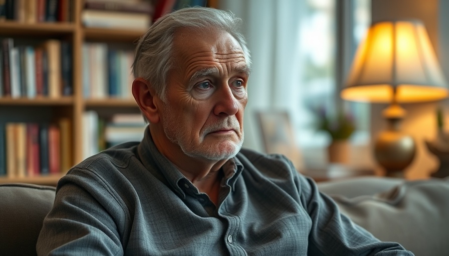 Older man pondering money mistakes that can ruin your retirement.