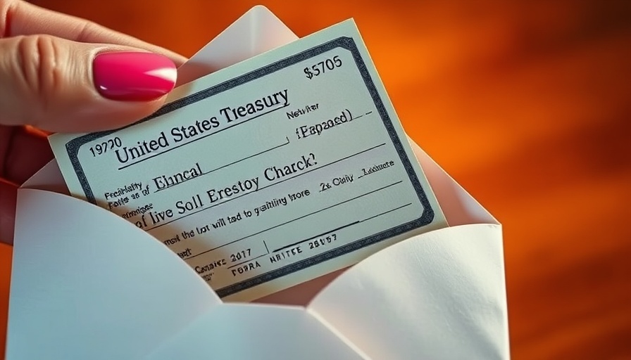 United States Treasury check for Social Security September payment schedule