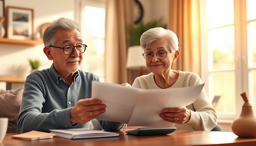 Elderly couple discussing retirement planning mistakes.