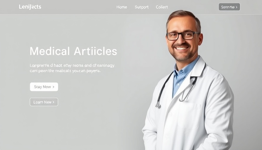 Portrait of a doctor featured in an article about low-level light therapy alternative treatment for alopecia.
