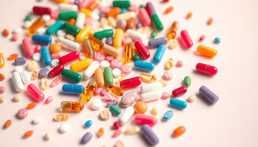 Vibrant pills and capsules representing alternative health care Muskegon.