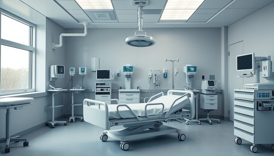 Modern hospital room showcasing equipment related to Colorado health insurance prices