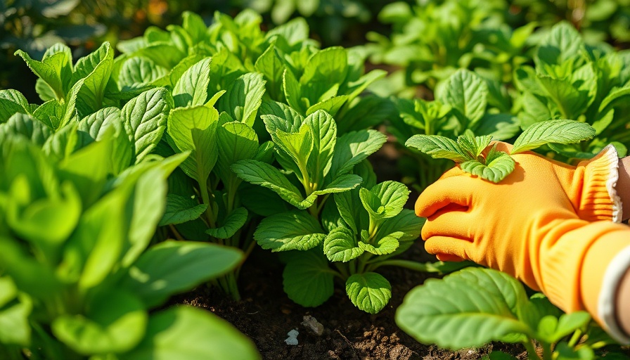 Lush garden plants thriving under sunlight, grow at home success tips Muskegon.