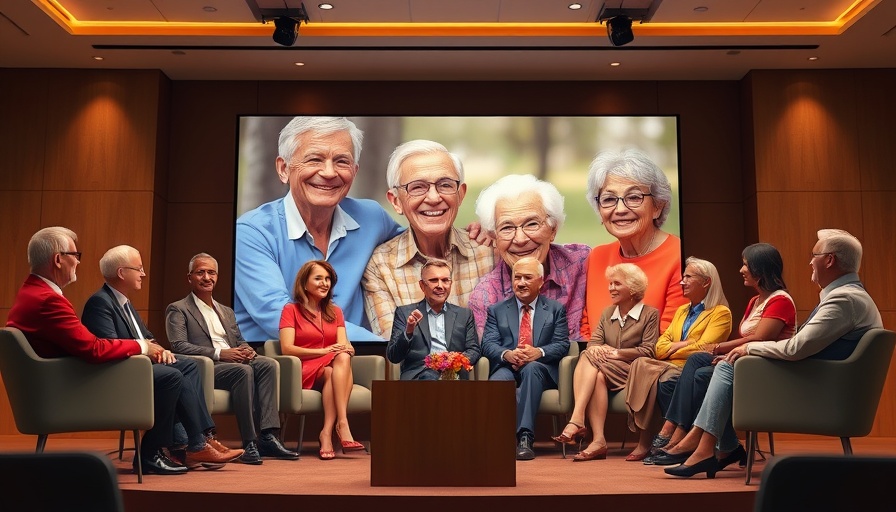 Panel on streamlined benefits for senior citizens with engaging speakers.