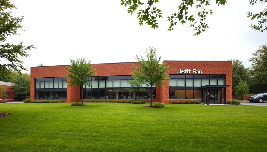 Health plan building exterior for Medicare Advantage plan comparisons in Muskegon.