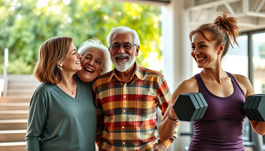 Texarkana Senior Health Expo: Joyful seniors embracing wellness.