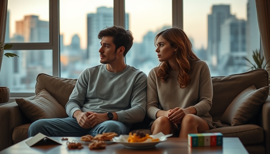 Tense couple illustrates why straight marriage became miserable for women.