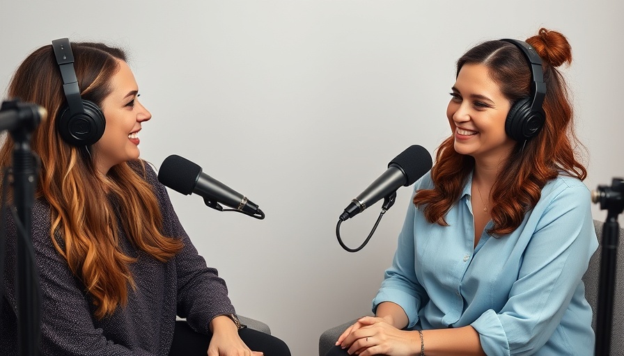 Podcast discussion on aging pets care tips features two women hosts.