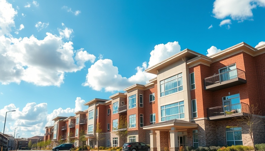 Senior living facility with modern architecture in Muskegon.