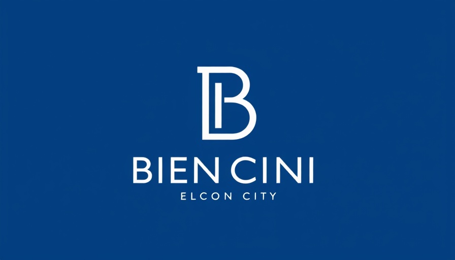City of Bedford logo, blue and white theme.