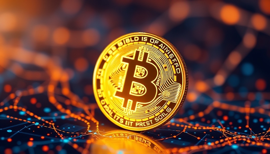 Bitcoin coin on digital binary background for Better Crypto Buy.