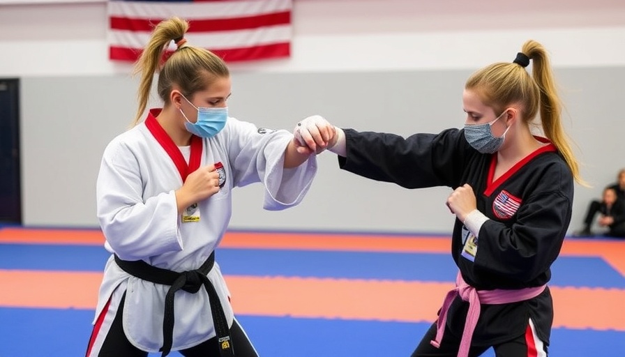Eagle sisters prepare to return for the National Martial Arts Championship despite vision challenges