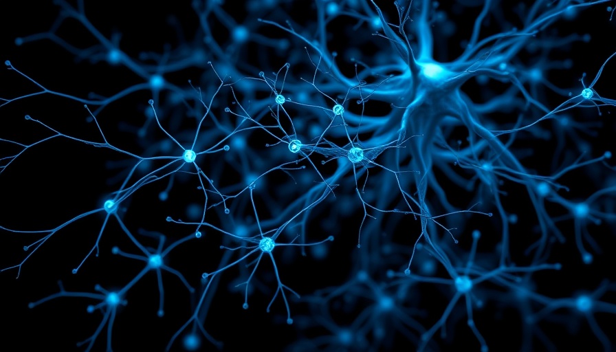 Abstract neural connections visualizing Alzheimer's communication breakdown.