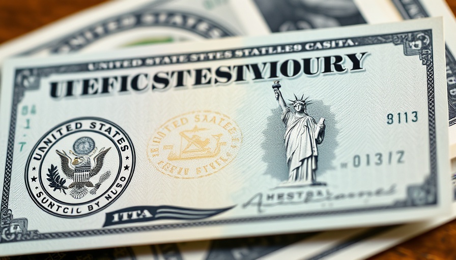 Close-up of US Treasury check for Muskegon Social Security retirement sign up.