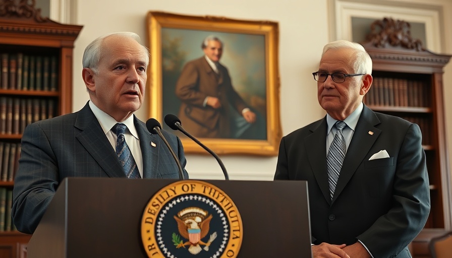 AI reviews for Medicare in Washington: men in formal setting.