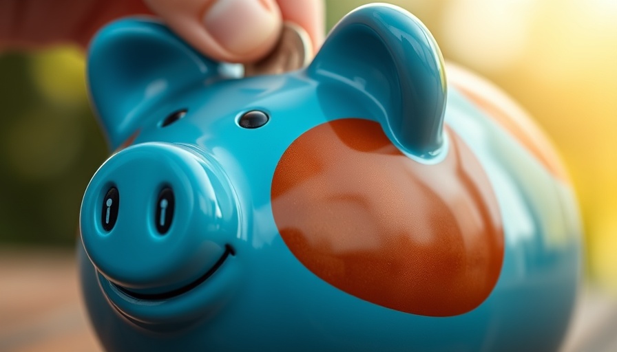 Piggy bank with stethoscope symbolizes Medicare Advantage plan comparisons Muskegon.
