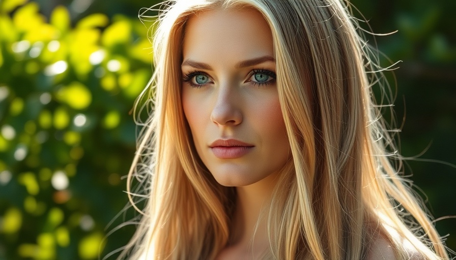 Serene woman with blonde hair, natural background, retirement strategies of Friends characters.