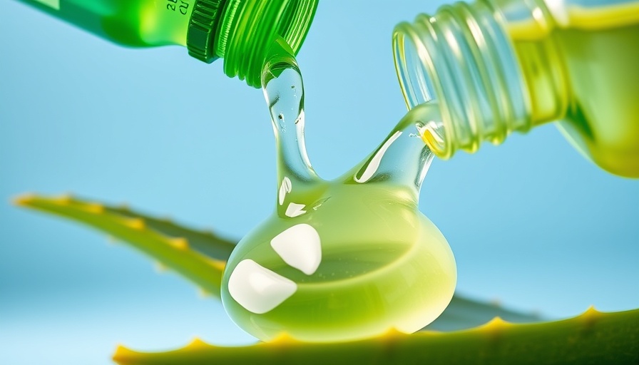 Close-up of aloe vera gel on leaf; best aloe vera gels 2025.