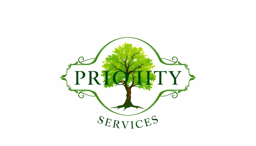 Priority Property Services logo with a tree, Licensed Tree Services Hernando County