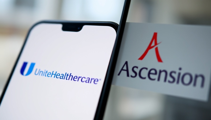 Ascension Wisconsin exits UnitedHealthcare network represented by logos.