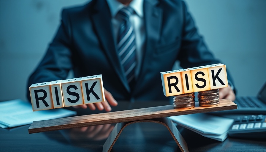 Insurers exposure to private credit market depicted with risk and balance.