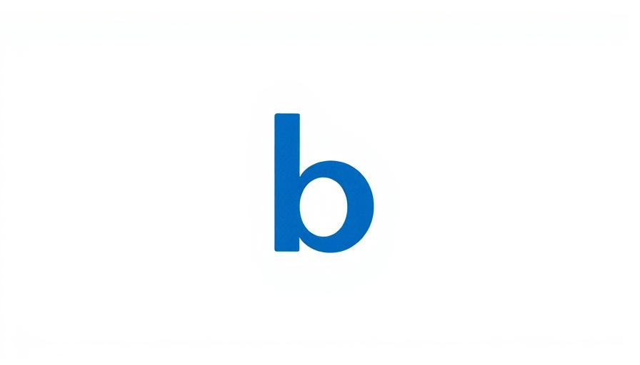 Alzheimer's Disease Market Growth concept with blue 'b' logo
