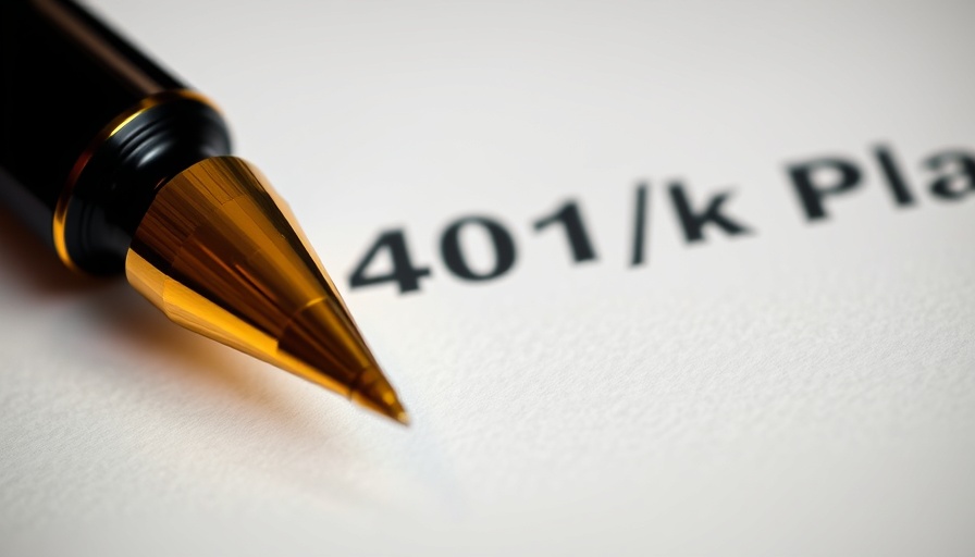 401(k) tax changes for high earners in 2026; pen pointing at 401(k) text.