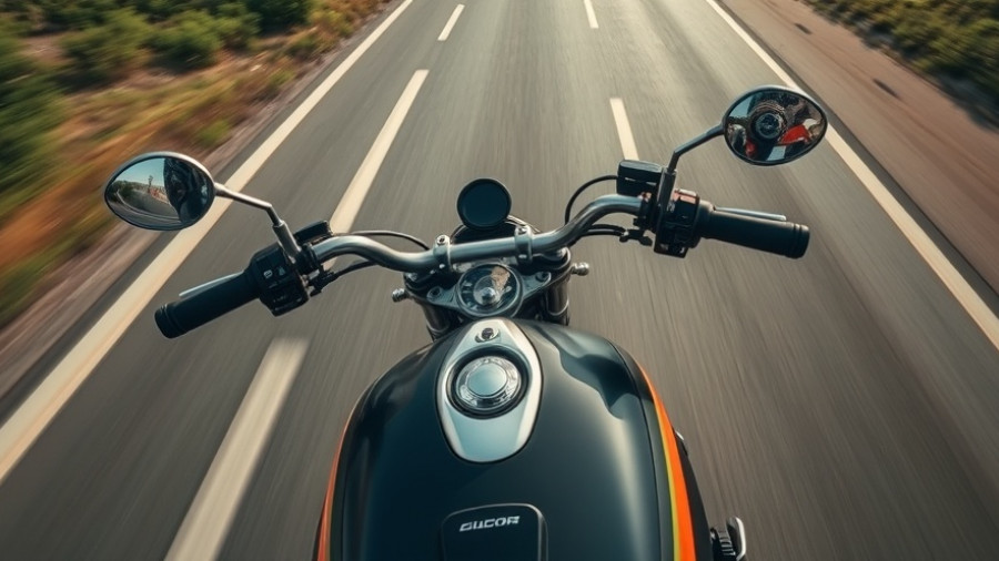 Inland Empire deputy's slaying highlighted with an inset portrait and motorcyclist on highway.