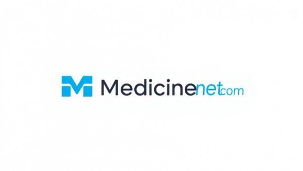 MedicineNet.com minimalist logo design