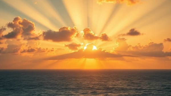 Sunset over ocean symbolizes living with chronic pain setbacks