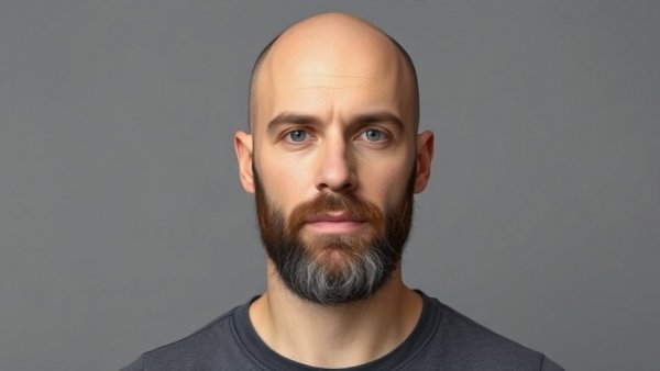 Portrait of a bald man with short beard related to Reynaldo Burts cold case.