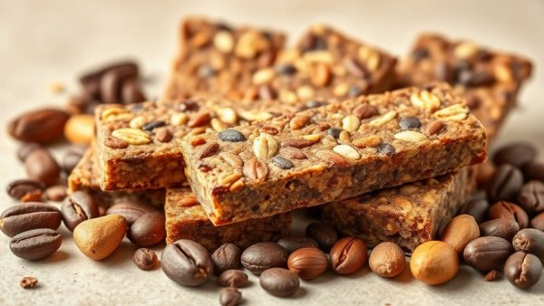 Healthy protein bars with nuts for weight loss.