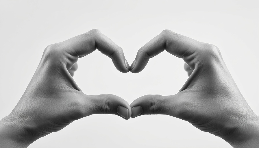 Heart-shaped hands symbolizing Renée Rouleau skincare highlights 2024.
