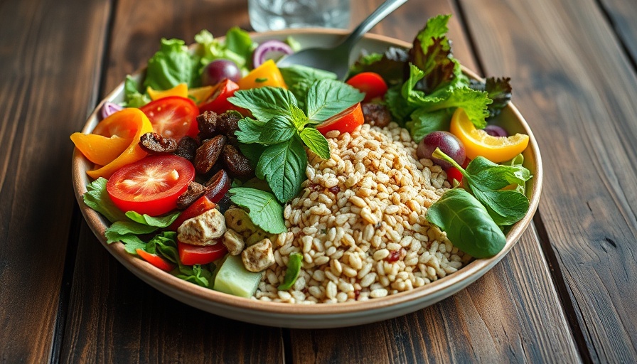 Healthy meal for managing sugar cravings in diabetes.