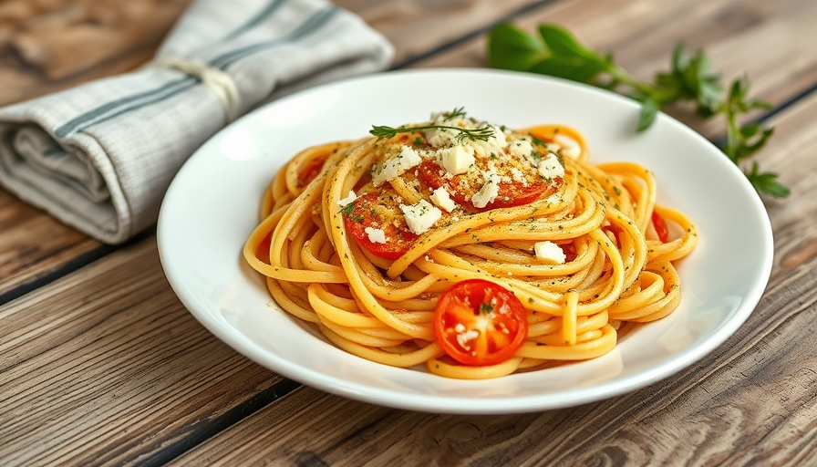 Delicious Pasta alla Zozzona Recipe on a plate with cheese.